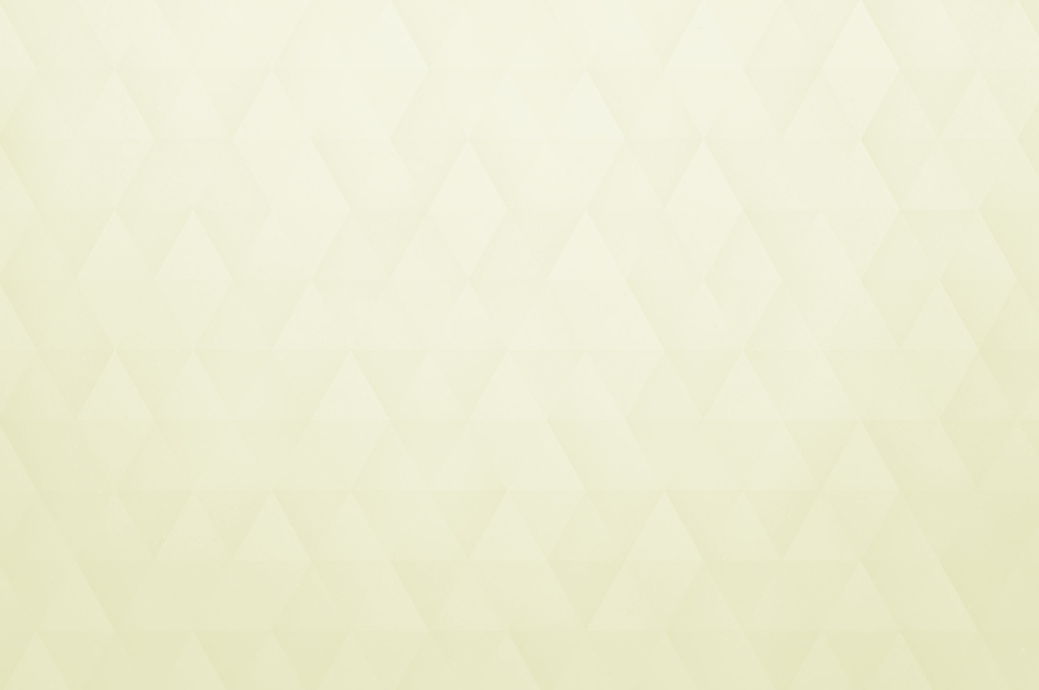 Abstract pale yellow background with a subtle repeating triangle and diamond geometric pattern, calm minimal mood